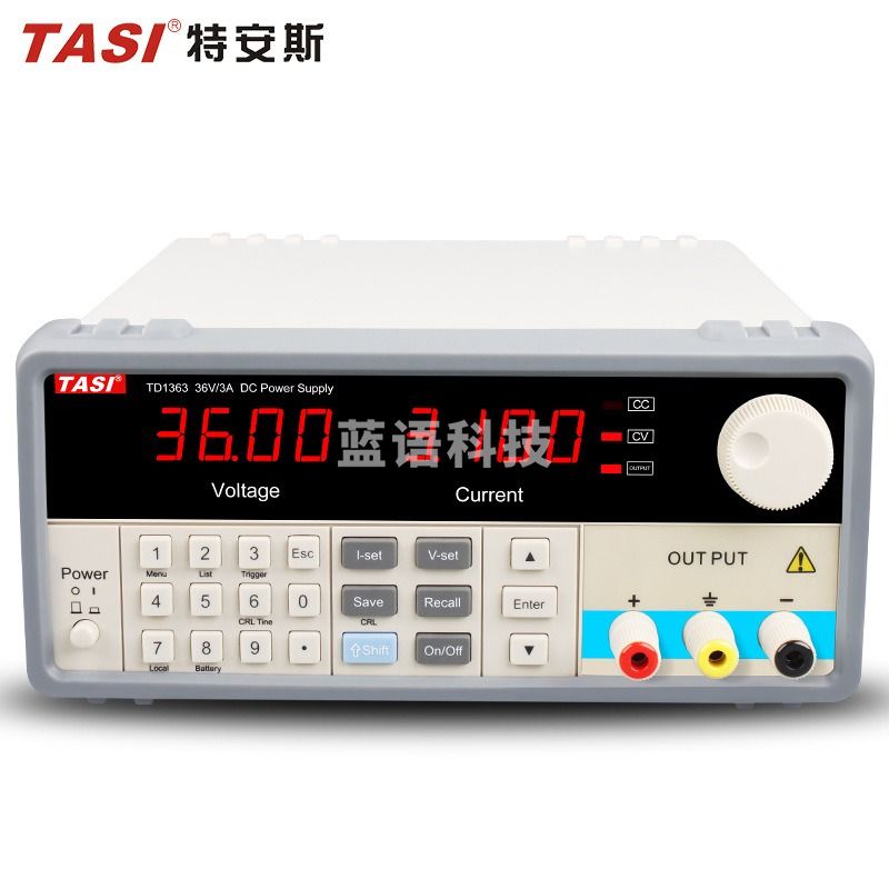 浙创领舰特安斯 30V5A可调直流稳压电源 笔记本手机维修电源数显式可程控开关电源 TD1605(60V/5A)可程控/标配不带数据线+软件