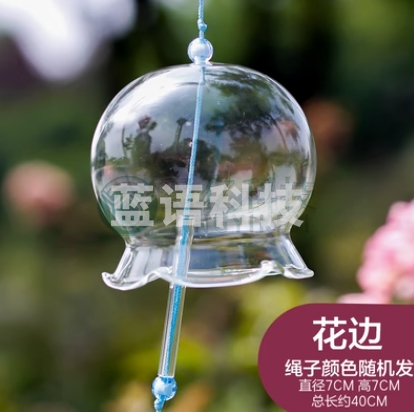 风铃挂饰diy手工材料包花边铃风铃