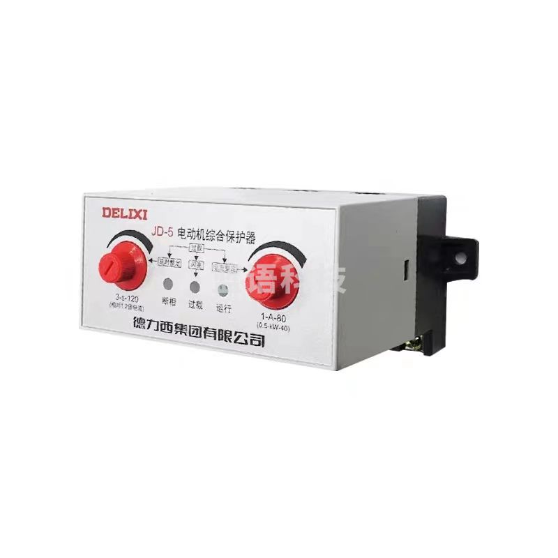 DELIXI/德力西 JD-5 系列电动机综合保护器 JD-5 1-100A AC380V 1个