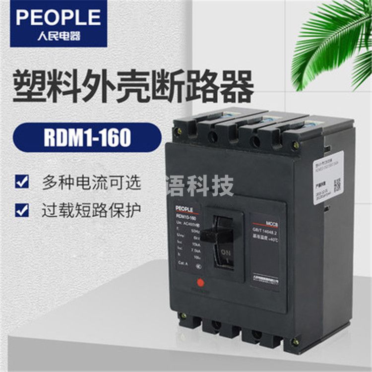 人民电器 RDM10-250/3300 200A塑壳断路器