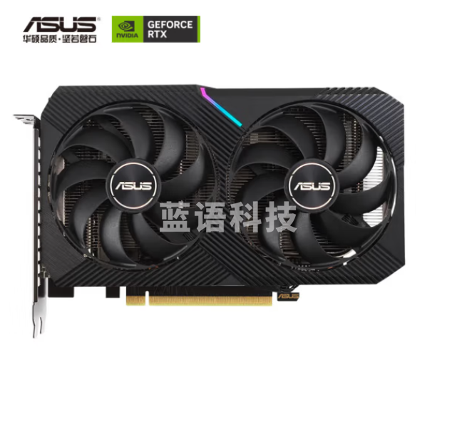 华硕(ASUS)DUAL GeForce RTX 3060-O12G-V2 电竞游戏专业独立显卡