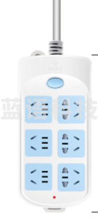 公牛   插座6孔面板1.8米多孔插排插长线多功能办公接线板电插板带线
