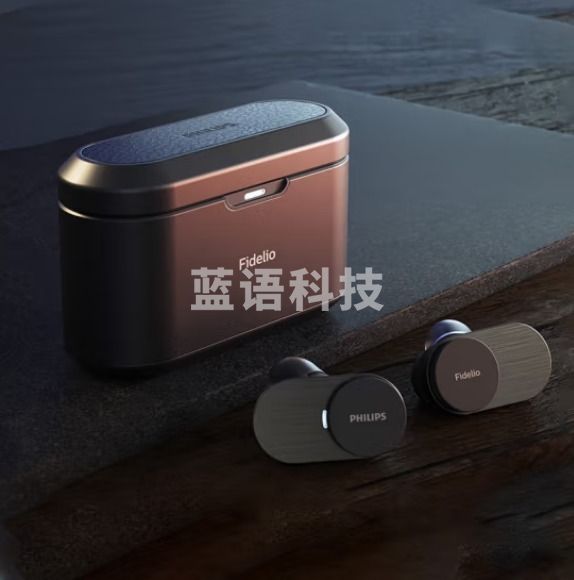 飞利浦（PHILIPS）T1 真无线蓝牙主动降噪耳机 Fidelio高保真音乐娄氏双动铁苹果安卓手机通用 黑色