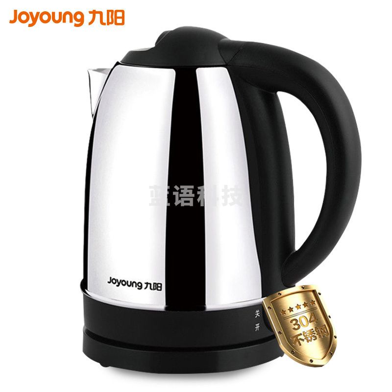 九阳JYK-17C15 电热水壶 304不锈钢 防干烧 1.7L电热水壶开水烧水壶