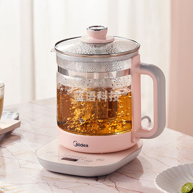 美的（Midea）养生壶家用1.5L大容量多功能花茶壶办公室养身茶壶MK-GE15X11【ZMD安心系列】