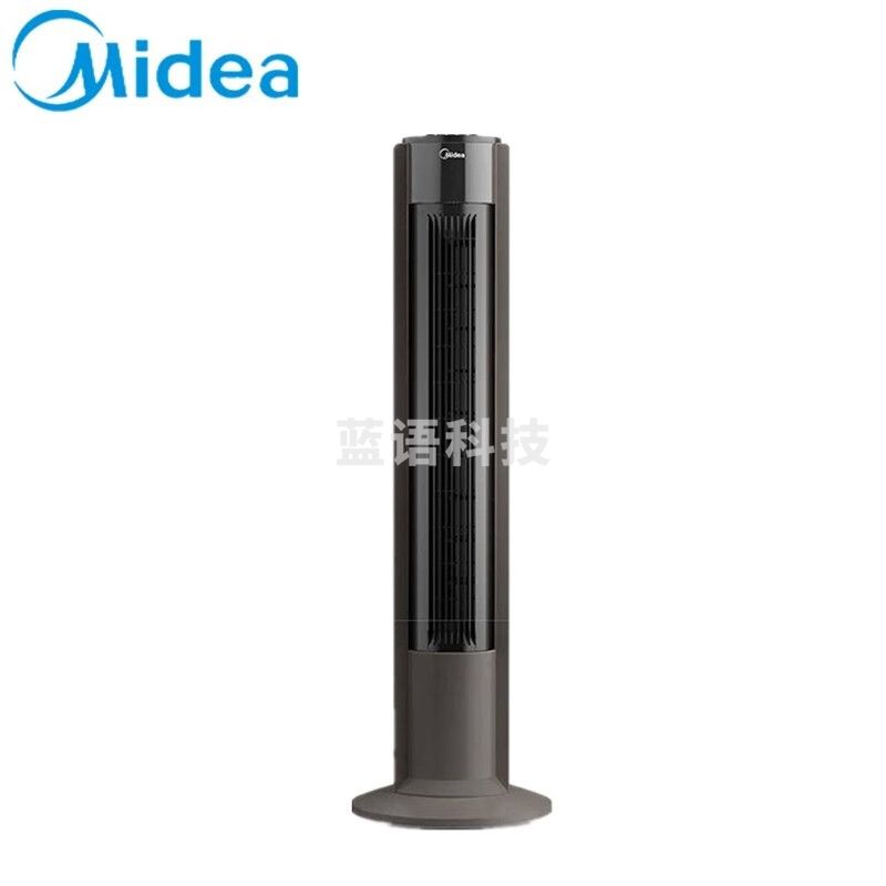 美的 Midea FZA10XB 无叶电风扇塔扇卧室客厅家用轻音内旋摇头定时机械节能柔和立体风可拆洗