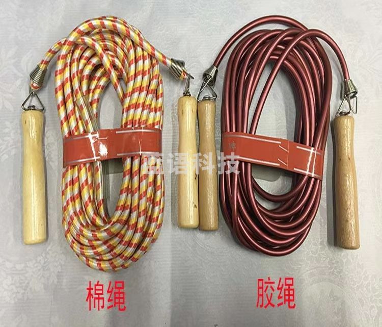 儿童成人长绳 群体跳绳