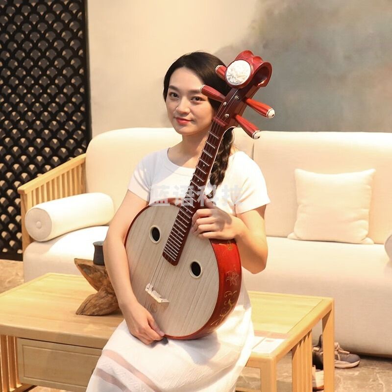 奇美 中阮乐器 非洲紫檀木材质考级演奏中阮