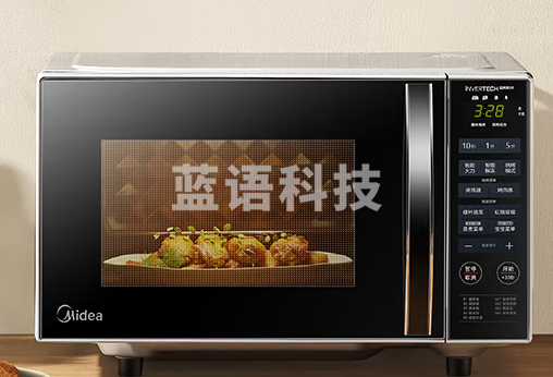 美的(Midea)变频微波炉 家用多功能微烤一体机 平板速热 智能解冻 杀菌消毒 微波炉烤箱一体机 【智能变频，12道自动菜单】PC20W3