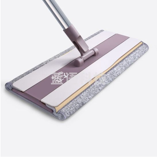 大卫 夹布式平板拖把 平拖干湿两用 大号平板拖