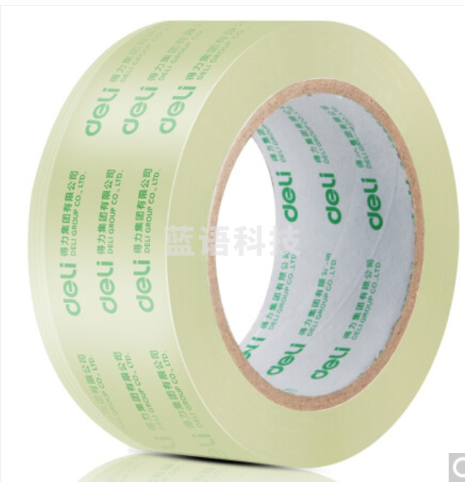 得力封箱胶带_30203透明胶带48mm*60y*50um(6卷/筒)(筒)