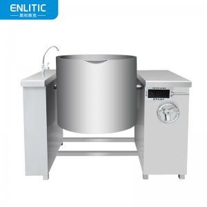 英利蒂克 Enlitic TG-700TI 商用电磁炉摇摆式汤炉15KW大功率熬炖煮牛羊肉可倾式大容量熬汤炉