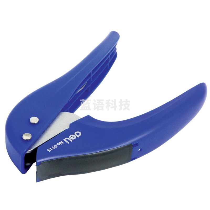 得力(deli)φ6mm可打10页手握式单孔打孔器打孔机 颜色随机0115(5个装)