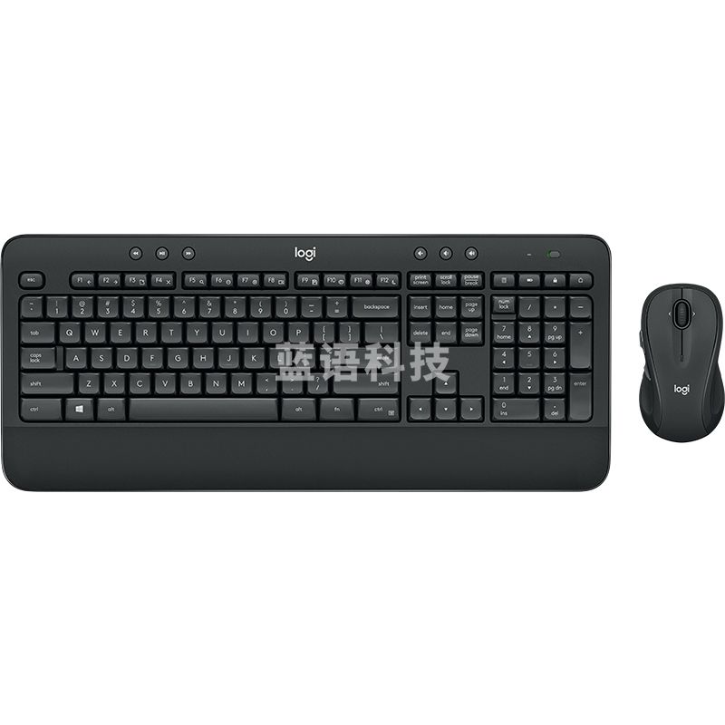 罗技(Logitech) MK545无线办公键鼠套装 黑色