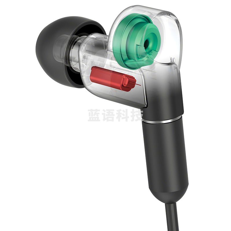 索尼（SONY）XBA-N1AP Hi-Res混合驱动立体声耳机（黑色）