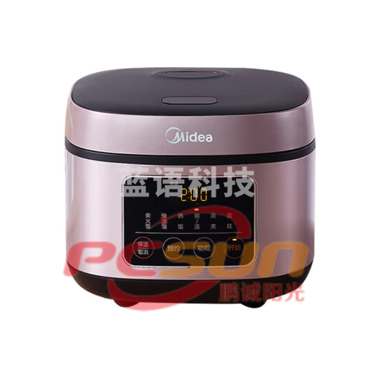 美的(Midea)MB-AFB4062R 电饭煲电饭锅 底盘加热智能自动 4L不粘锅聚能釜定时预约