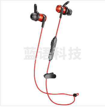 得胜（TAKSTAR） DW1 入耳式无线运动蓝牙耳机 手机耳机 磁吸入耳式耳机 音乐耳机 超长续航 活力红