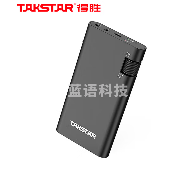 得胜(TAKSTAR)HA 101便携耳机放大器耳放HiFi可调增益 黑色