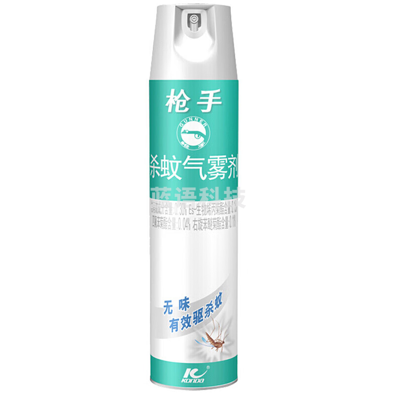 枪手（GUNNER）喷雾杀虫剂 无味气雾剂 薰衣草喷雾剂防蚊驱蚊水驱杀苍蝇飞蛾 无香 600ml*1