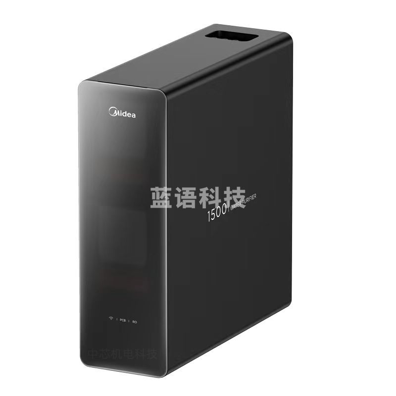 美的(Midea)MRO805-1500全厨600G大通量净水器分体双出水物理过滤芯延寿反渗透RO膜直饮纯水
