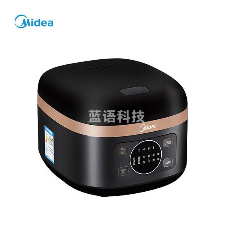 美的(Midea)电饭煲4升多功能 微压焖香蒸汽智能5层内胆7段熬煮电饭锅 MB-FB40XQD61 M&C58057