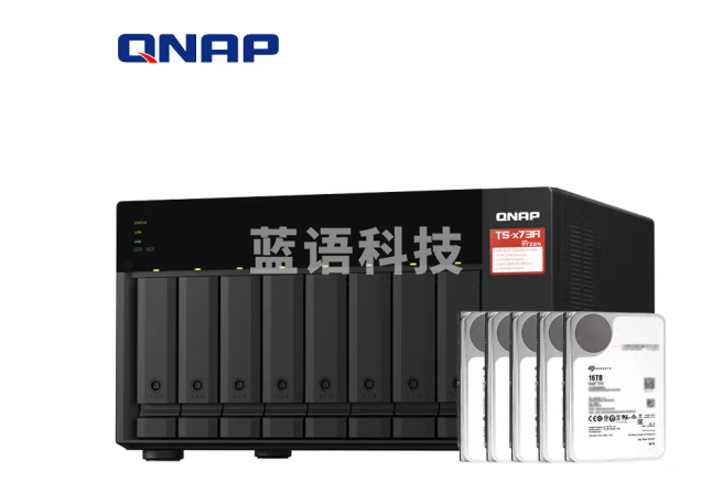 威联通(QNAP) TS-873A 16T*5硬盘