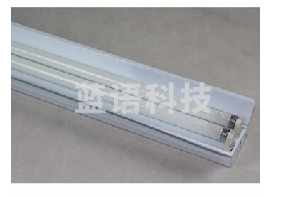 佛山（FSL）LED T8双管带罩支架（1200MM）不含光源 （炫丽系列双端 水晶灯座）