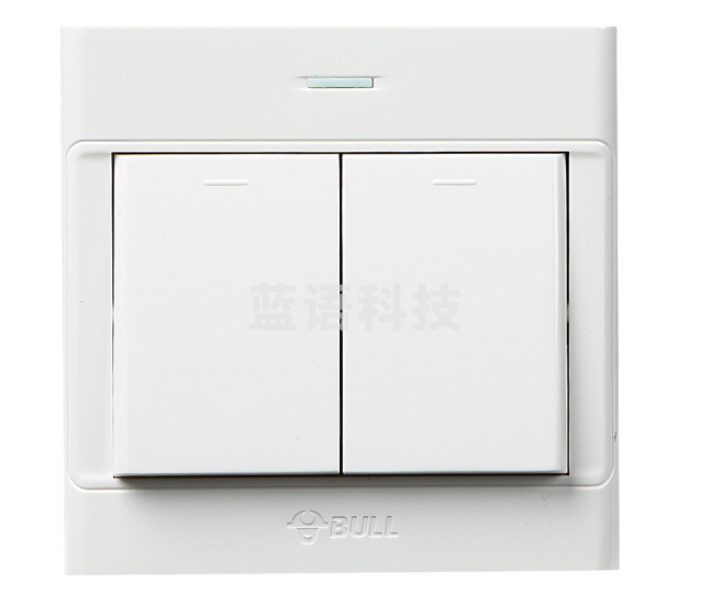 公牛86型两位面板开关G09K211Y