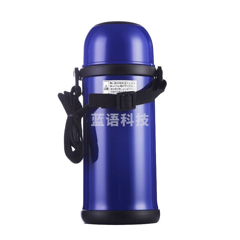 象印（ZO JIRUSHI）SJ-TG08真空旅行壶 保温壶水壶 蓝色0.8L