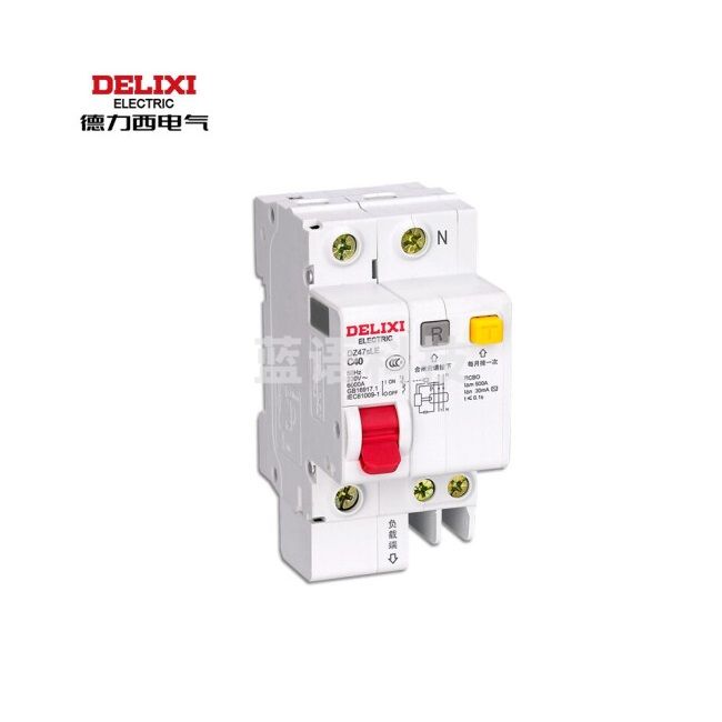 德力西电气（DELIXI ELECTRIC）断路器 空气开关 家用空开漏电保护断路器总闸漏保 DZ47sLE 1P+N C 40A