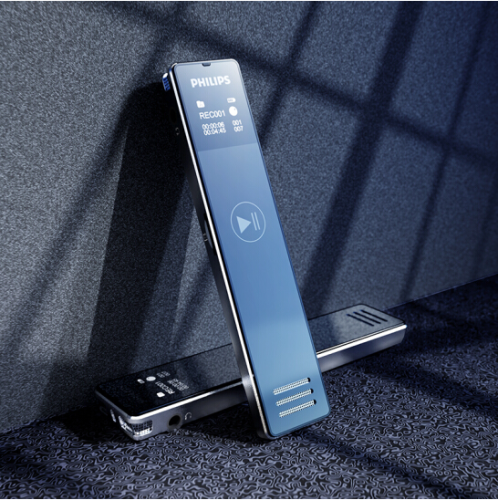 飞利浦(PHILIPS)VTR5101 8G 录音笔 商务会议 学习记录 校园广播 复读 跟读 变速 锖色