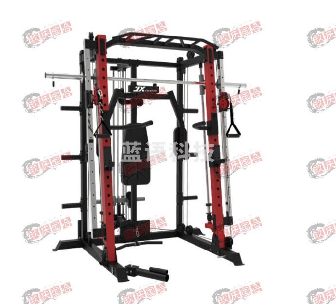 军霞(JUNXIA)  JX-SM3300 商用史密斯机龙门架多功能健身房专用深蹲杠铃卧推架【不含铃片】