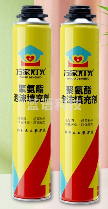 聚氨酯发泡胶 填缝剂 管式泡沫胶 750ml