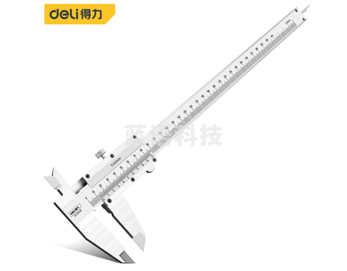 得力（deli） 机械式简易卡尺游标读数 内径外径卡尺300mm DL92300