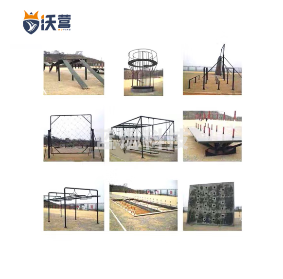 沃营 400米登岛障碍训练器材 整套