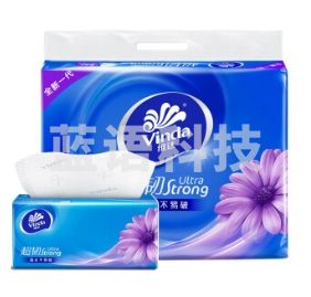 维达抽纸(Vinda)抽纸 超韧抽纸3层抽纸130抽*6包S码