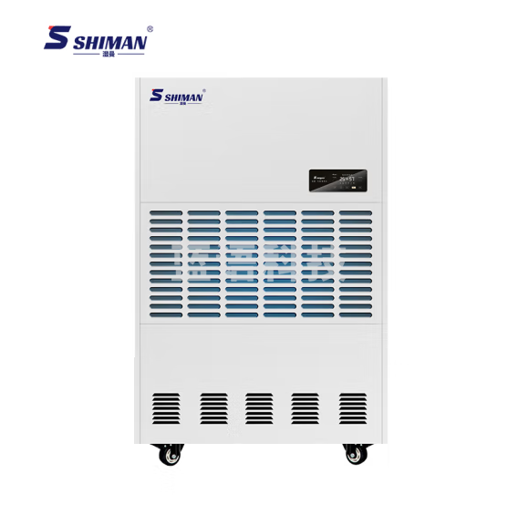 湿曼 SHIMAN除湿机工业1100㎡大功率抽湿机工厂仓库别墅地下室车库干燥机大面积吸湿去湿器 480L/天 SM-480E