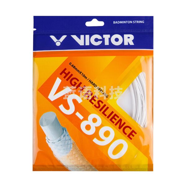 威克多（Victor） 威克多（Victor） 胜利羽毛球线羽拍线高弹 VS-890A白色
