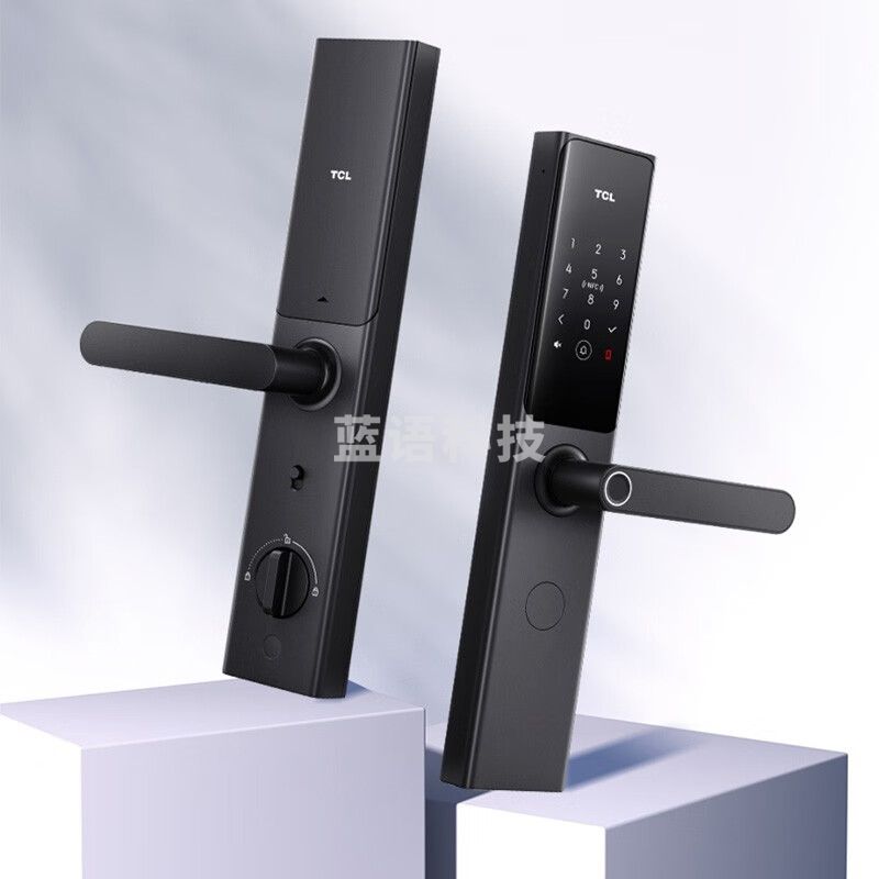 TCL -WIFI智联NFC全兼容手机远程智能锁 曜石黑S10