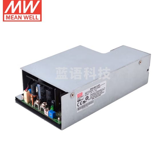 明纬(MEANWELL)RPS-400-18-SF基板型绿色医疗级侧置风扇机壳型开关电源18V22.3A