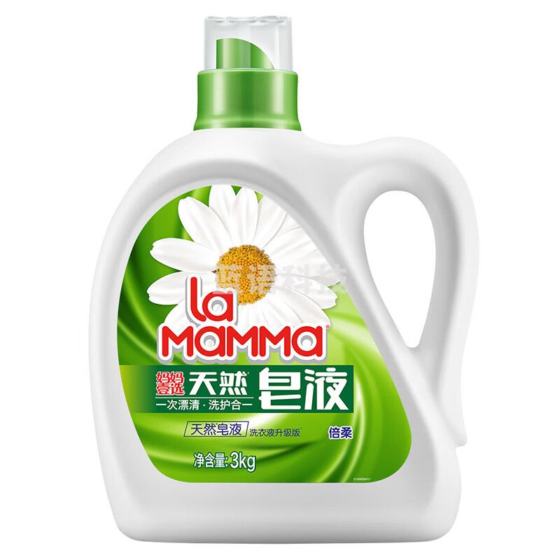 妈妈壹选  超值健康日用套装3kg+525+525ml+1.28kg洁净温和不伤手 ZS621