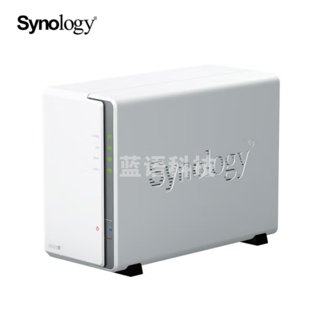 群晖（Synology） DS223j 搭配2块希捷(Seagate)8TB酷狼IronWolf ST8000VN004硬盘套装 网络存储