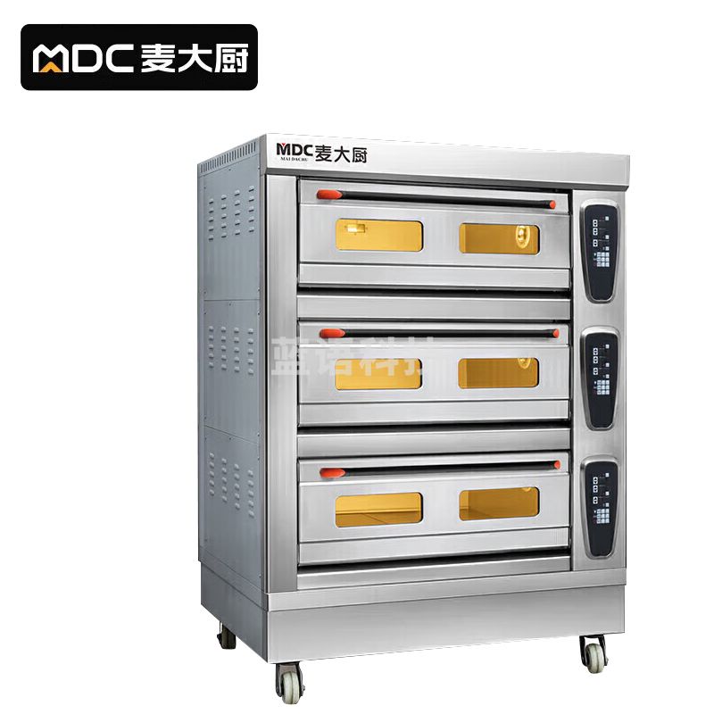 麦大厨豪华型380V 24KW三层九盘电烘炉M&C30473