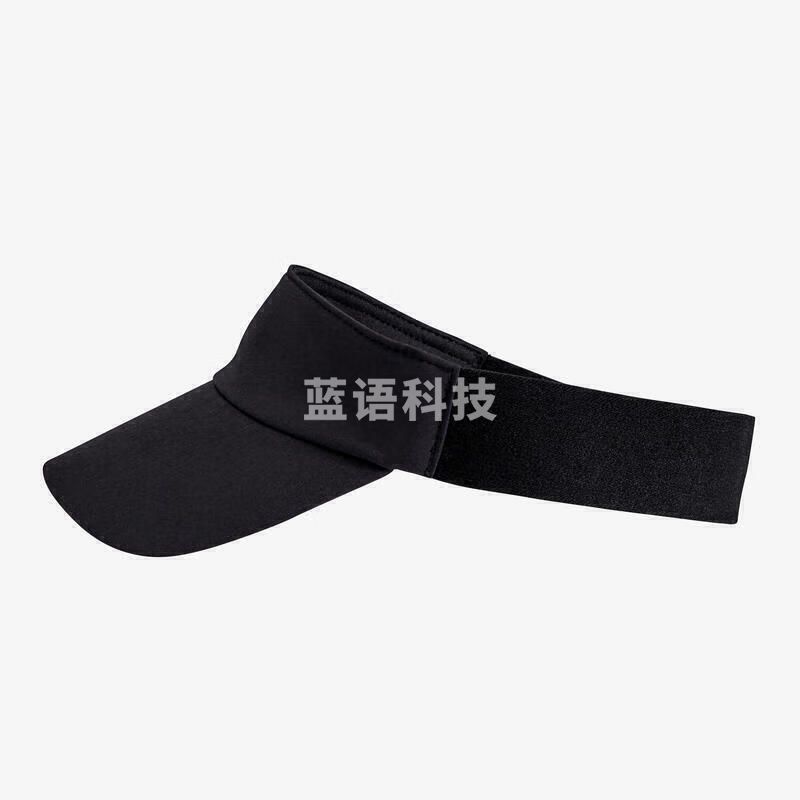 迪卡侬 运动空顶帽男女夏跑步遮阳帽鸭舌帽WSZ3经典黑弹力橡筋款（头围48-54厘米） 2768928