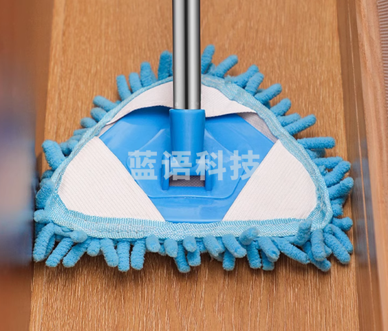 巨联/JULIAN  擦玻璃神器家用三角拖把擦窗天花板万用大扫除全套高杆搞卫生长刷