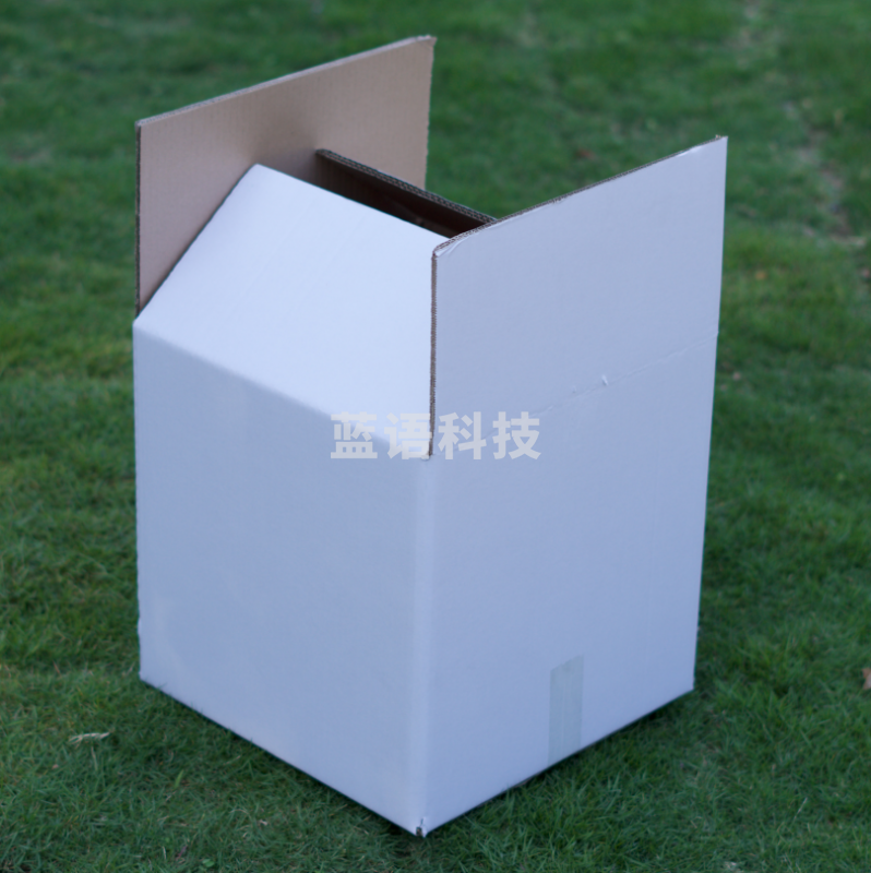 美术画画白色纸箱子环创书法收纳白纸盒子四方正方形展示堆头纸壳30*30*30cm(5个起售)M&C21379
