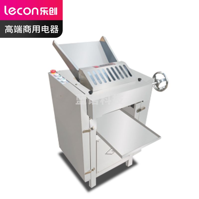 乐创（lecon）商用压面机 全自动大型高速压面条机饭店蛋糕店饺子皮包子低噪压面机 300kg/h LC-GYM-130B