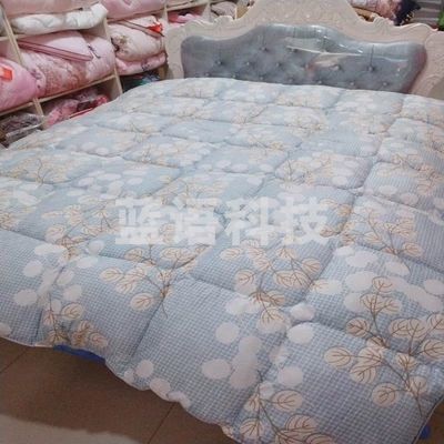 绮虹  羽丝绒  被子  160*210  冬季 羽丝绵被(颜色随机发送).