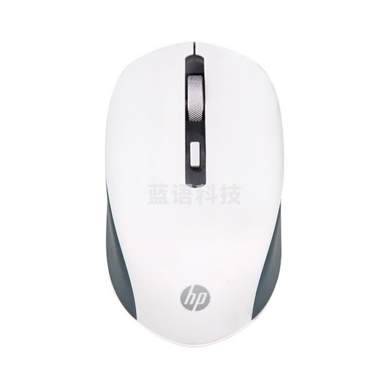 惠普（HP）S1000D无线蓝牙鼠标 台式电脑办公笔记本家用无线鼠标 白色