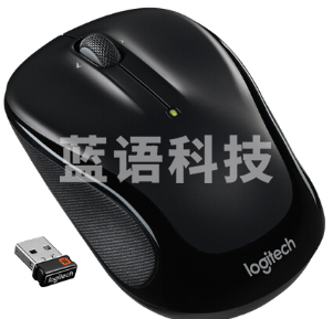 罗技（Logitech）M325 无线光学鼠标 黑色
